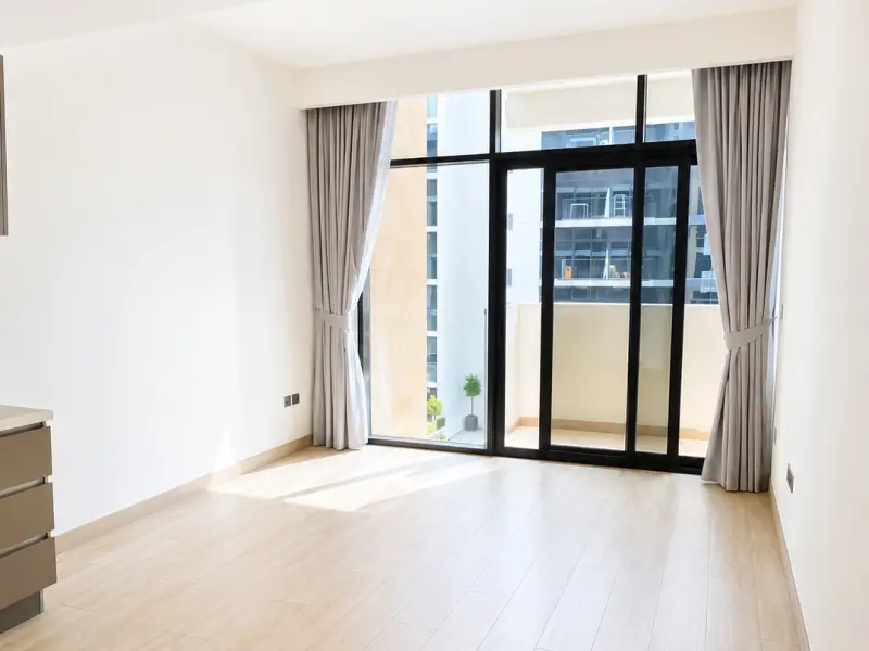 1BR Apartment | Azizi Riviera 18 | Balcony | Downtown City & Pool View
