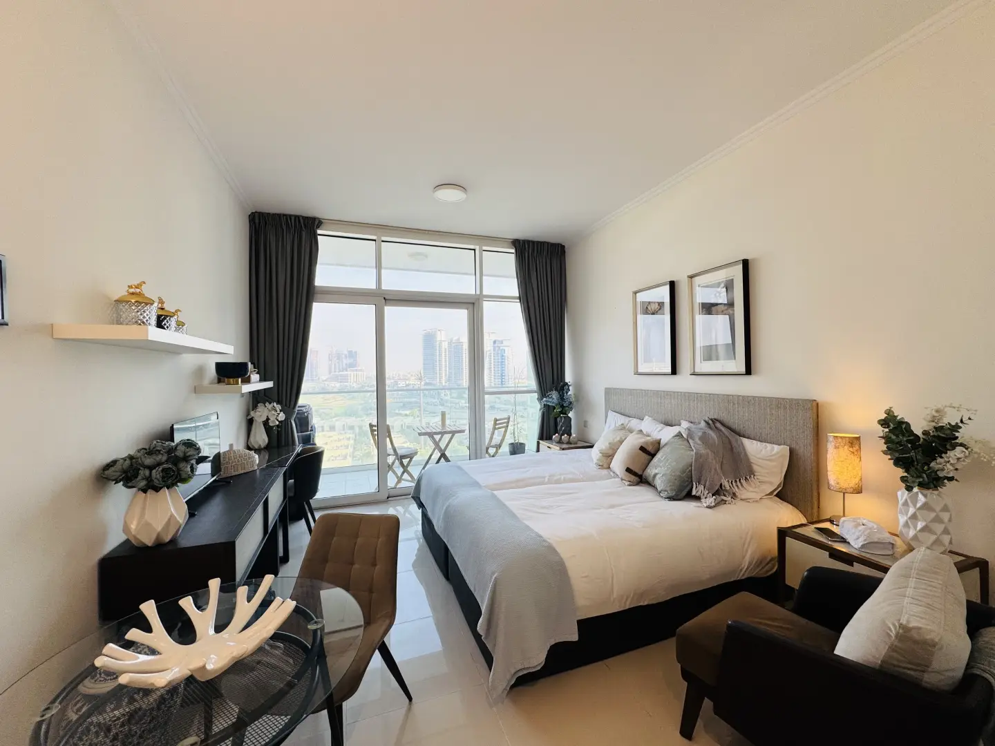 Furnished Studio | Multiple Cheques | Golf View