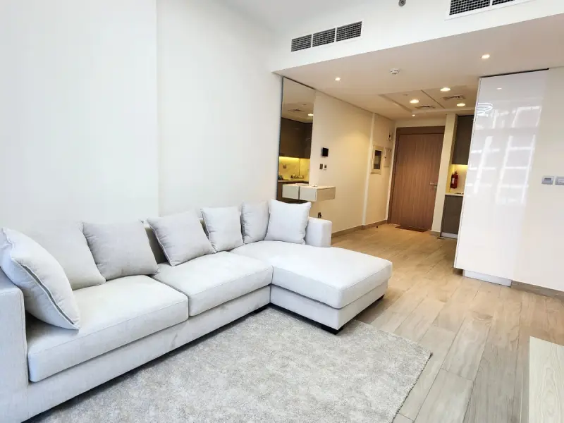 Furnished 1BR Apartment | Azizi Riviera 9 | Boulevard & Pool View — photo 2