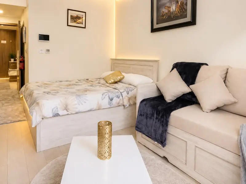Modern Studio Apartment for Rent | Azizi Riviera 21, Meydan