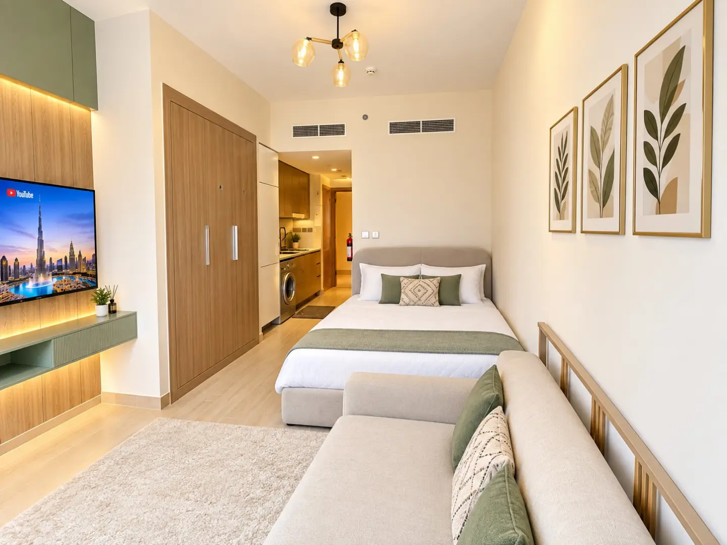 Studio Apartment for rent in Azizi Riviera, Meydan