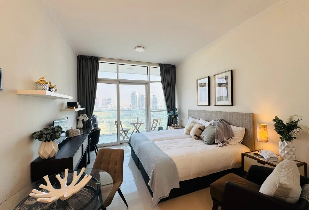 Furnished Studio | Multiple Cheques | Golf View