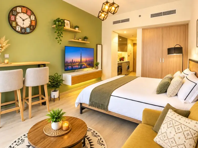 Prime Studio|Spacious Balcony|Modern Living